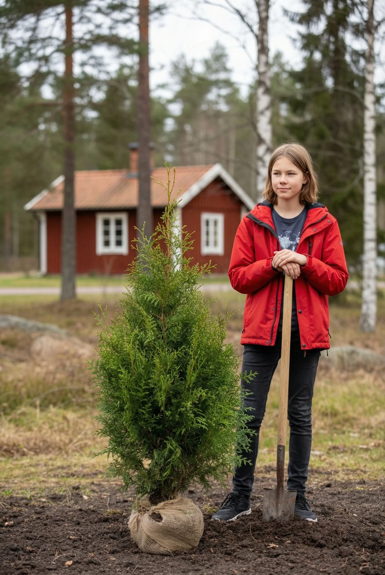 Kartiotuija aita Genius Paketti Juuripaakku 80-120cm - Tarjoaa välittömän yksityisyyden