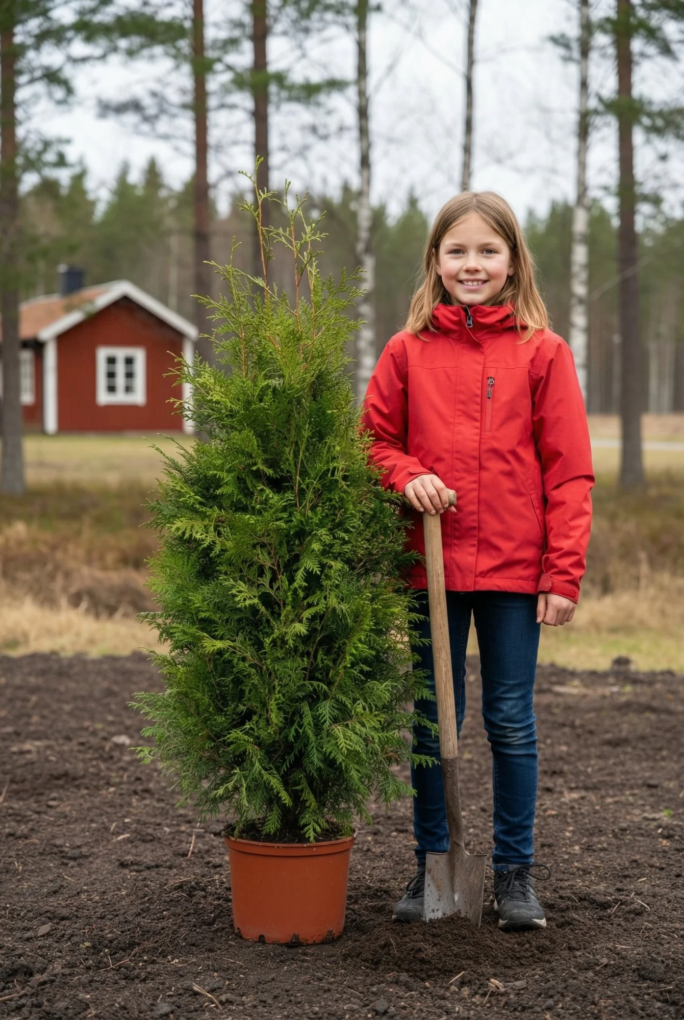 Kartiotuija aita Genius Paketti Ruukku 80-120cm - Tarjoaa välittömän yksityisyyden