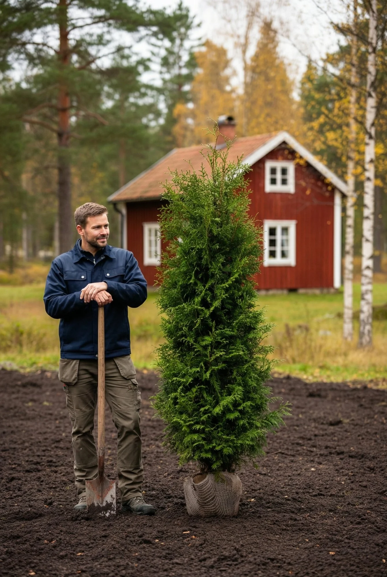 Kartiotuija aita Genius Paketti Juuripaakku 160-200cm - Tarjoaa välittömän yksityisyyden