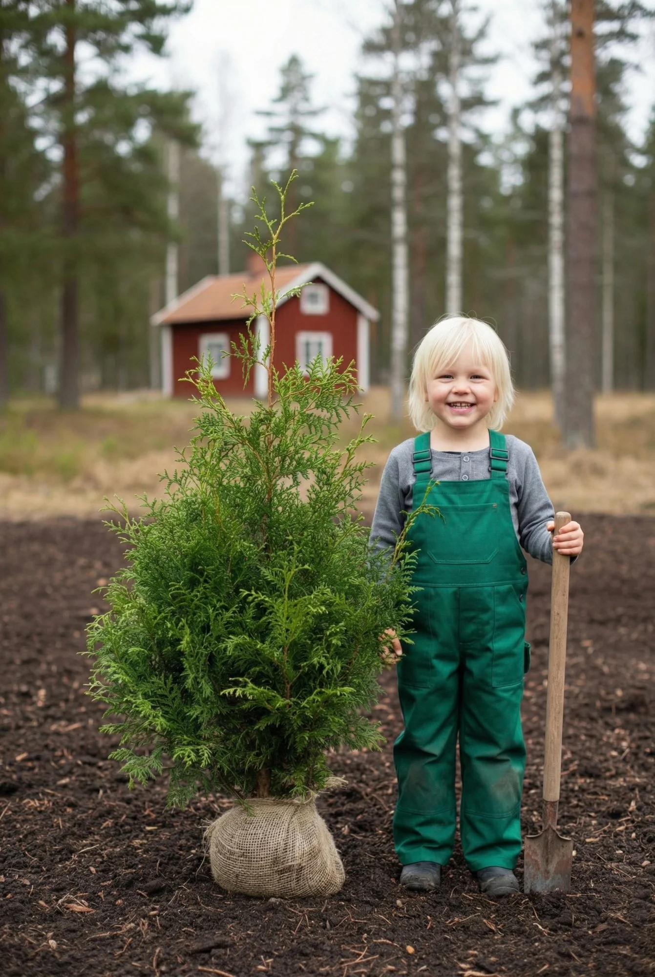Kartiotuija aita Genius Paketti Juuripaakku 40-80cm - Tarjoaa välittömän yksityisyyden