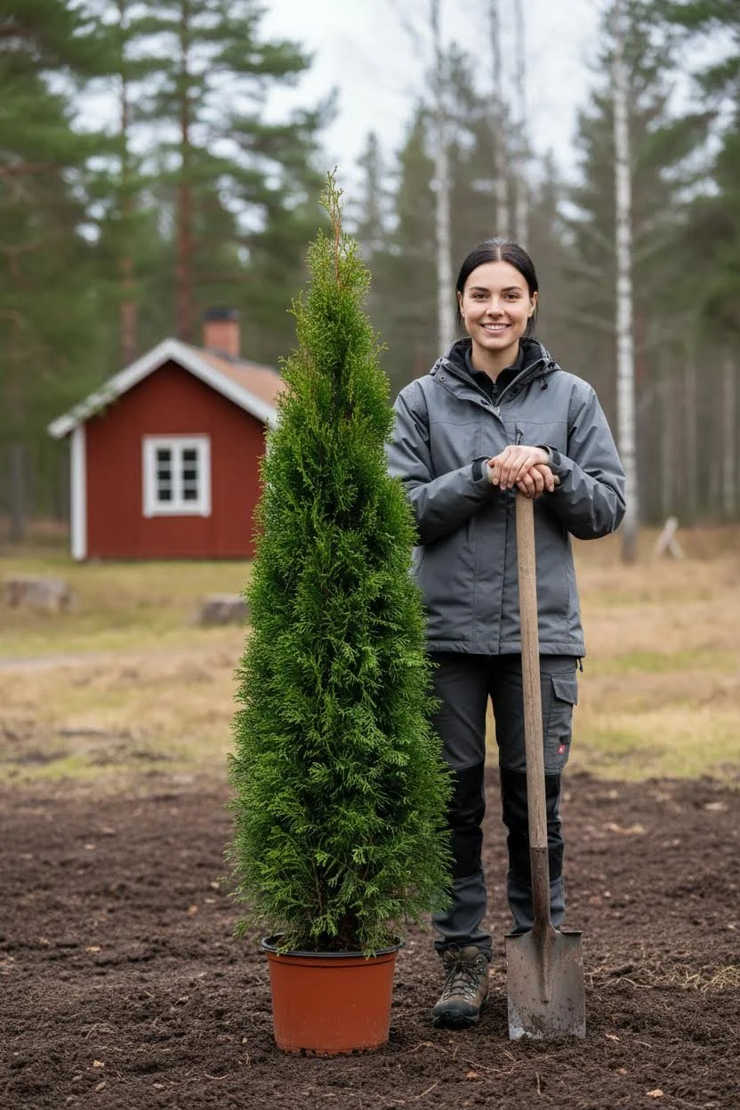 Timanttituija aita Genius Paketti Ruukku 120-160cm - Tarjoaa välittömän yksityisyyden