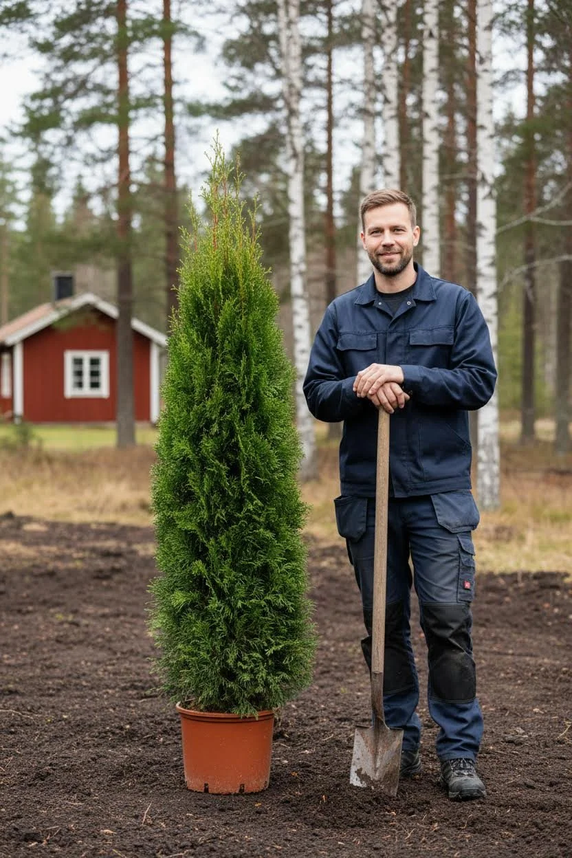 Timanttituija aita Genius Paketti Ruukku 160-200cm - Tarjoaa välittömän yksityisyyden