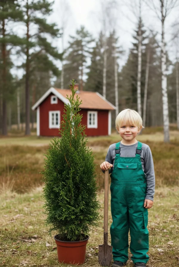 Tuija King of Brabant aita Genius Paketti Ruukku 60-100cm - Tarjoaa välittömän yksityisyyden